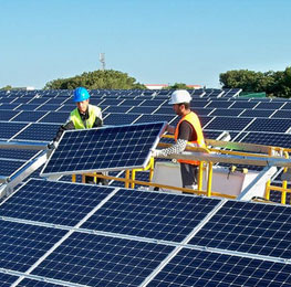 Instalação de Equipamento para Energia Solar Fotovoltaica